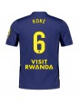 Atletico Madrid Koke #6 Replika Borta Kläder 2025-26 Kortärmad